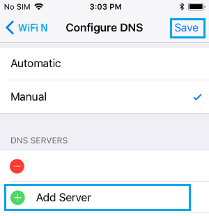 Cómo utilizar Google DNS en iPhone y iPad