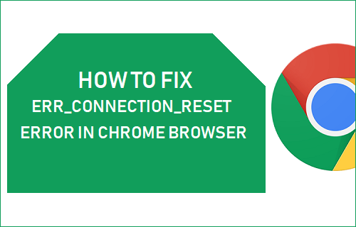 como solucionar err_connection_reset