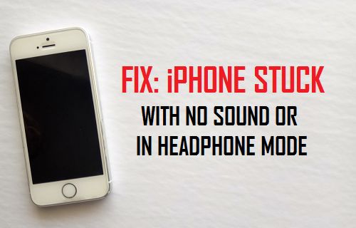 Corrección: iPhone atascado sin sonido o en el modo de auriculares