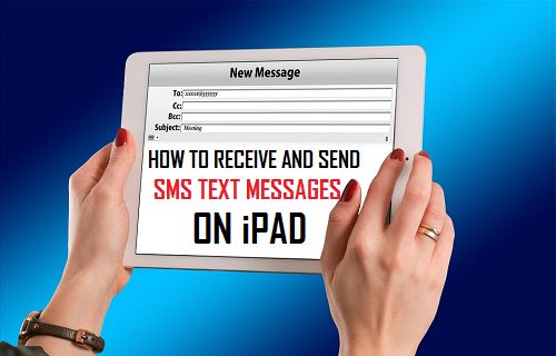 Cómo recibir y enviar mensajes de texto SMS en el iPad