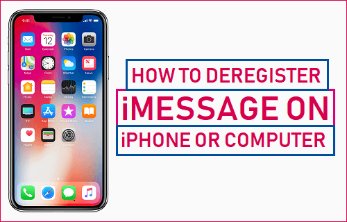 Cómo darse de baja de iMessage en el iPhone o en el ordenador