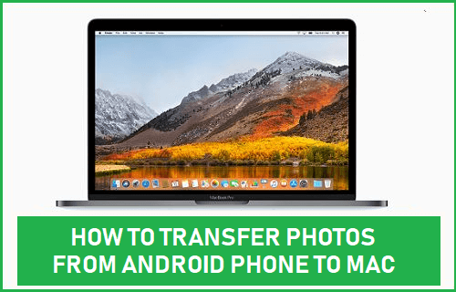 Cómo transferir fotos desde un teléfono Android a un Mac