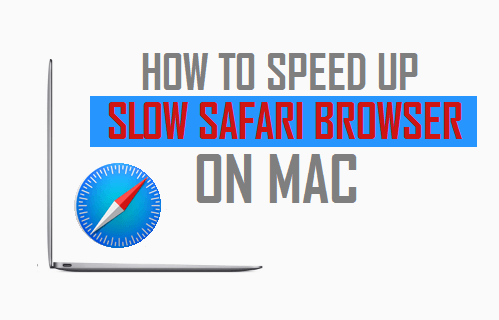 Cómo acelerar el navegador Safari lento en Mac