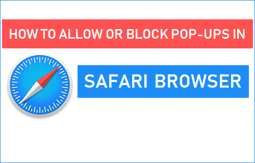 Cómo permitir o bloquear ventanas emergentes en el navegador Safari