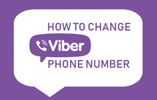 Cómo cambiar el número de teléfono de Viber
