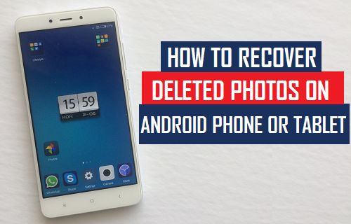 Cómo recuperar fotos borradas en un teléfono Android o Tablet PC