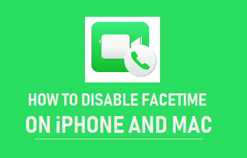 Cómo desactivar FaceTime en iPhone y Mac