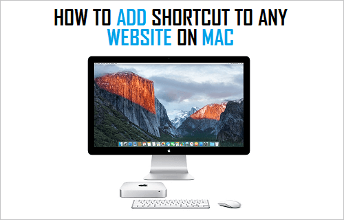 Cómo agregar accesos directos a cualquier sitio web en Mac