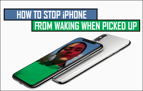 Cómo evitar que el iPhone se despierte al ser recogido