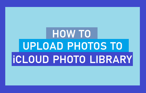 Cómo subir fotos a iCloud Photo Library