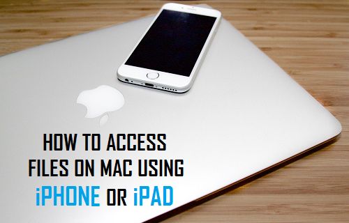 Cómo acceder a los archivos en Mac usando iPhone o iPad