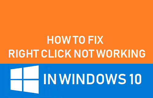 Cómo corregir el clic con el botón derecho del ratón que no funciona en Windows 10