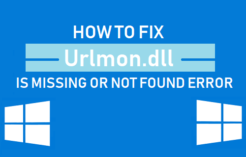 Cómo corregir un error de Urlmon.dll falta o no se encuentra