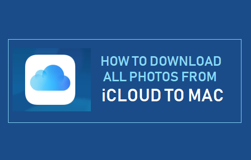 Cómo descargar todas las fotos de iCloud a Mac