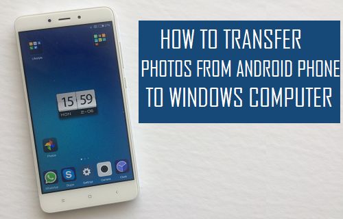 Cómo transferir fotos del teléfono Android al ordenador