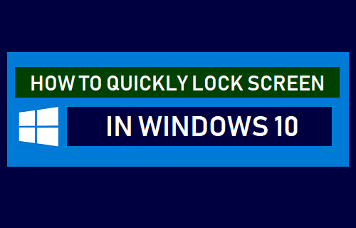 Cómo bloquear rápidamente la pantalla en Windows 10