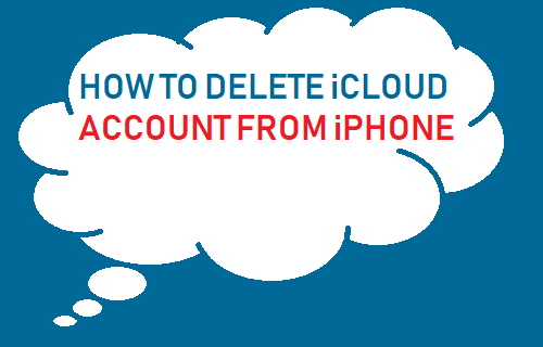 Cómo eliminar una cuenta de iCloud desde el iPhone