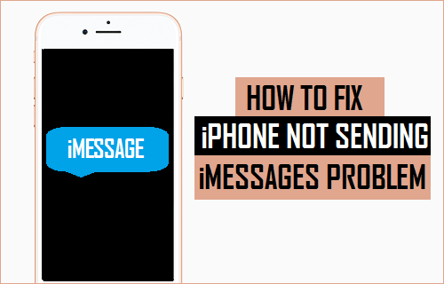 Cómo corregir el iPhone no el envío de iMessages