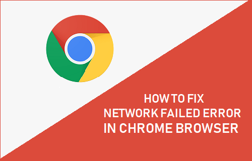 Cómo corregir un error de red en el navegador Chrome