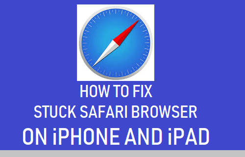 Cómo arreglar el navegador Safari atascado en el iPhone o iPad