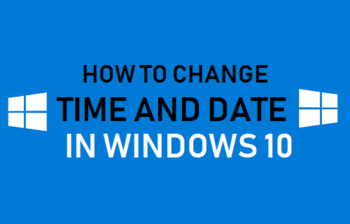 Cómo cambiar la hora y la fecha en Windows 10