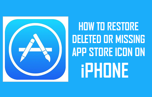 Cómo restaurar el icono de App Store eliminado o desaparecido en el iPhone