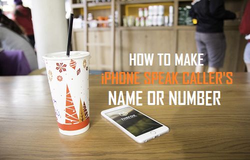 Cómo hacer que el iPhone hable el nombre o el número de la persona que llama