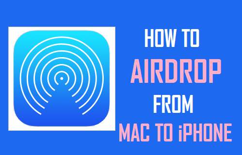 Cómo AirDrop de Mac a iPhone