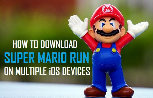 Cómo descargar Super Mario Run On Multiple iOS Devices
