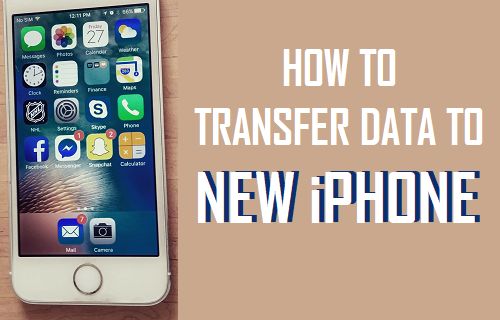 Cómo transferir datos al nuevo iPhone
