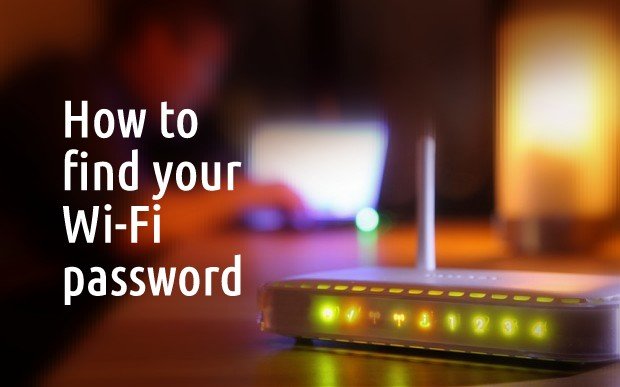 Cómo encontrar la contraseña WiFi para su red actual