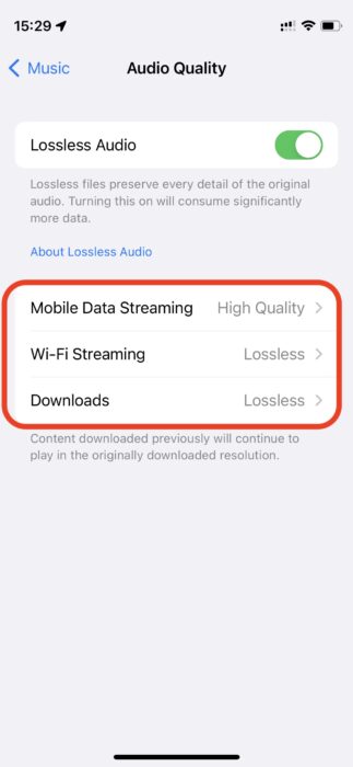 Cómo escuchar Apple Lossless Audio en el iPhone 4