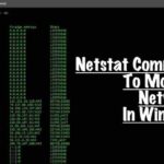 Cómo usar los comandos netstat para monitorear la red en Windows usando CMD