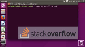 ¿Cómo usar StackOverflow en la ventana de tu terminal?